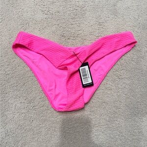Bright Pink Women's Bikini Bottom